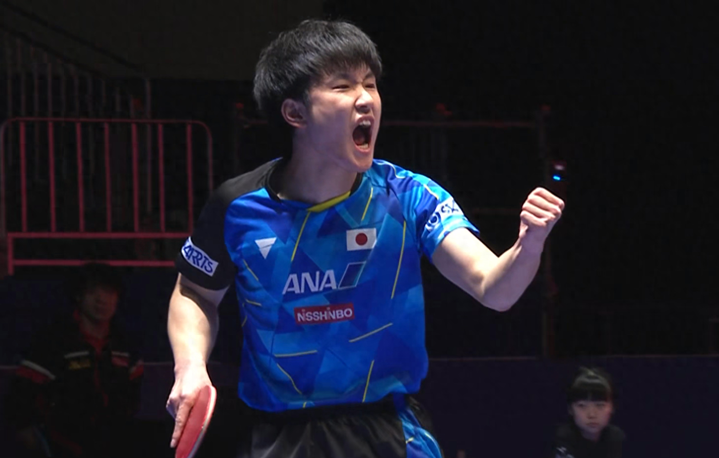 关于韩国队逆转葡萄牙队，张本智和统治全场的信息